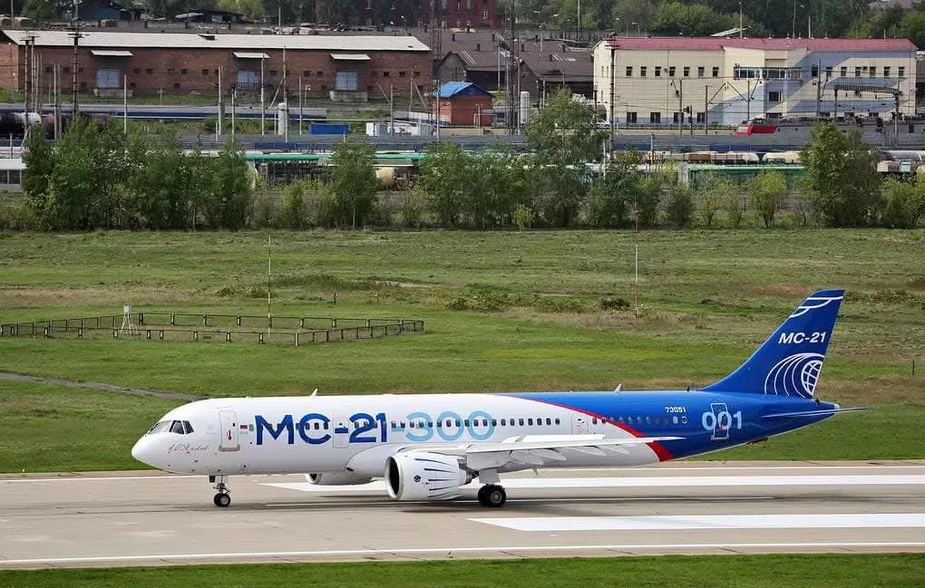روسيا تختبر صيف العام الجاري طائرات MC-21 المجهزة بمكونات محلية خالصة
