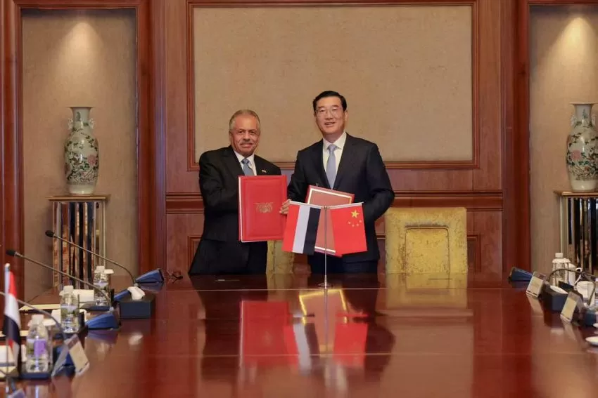 اليمن والصين توقّعان بروتوكول التفتيش والمتطلبات الصحية للمنتجات البحرية المصدّرة إلى الصين