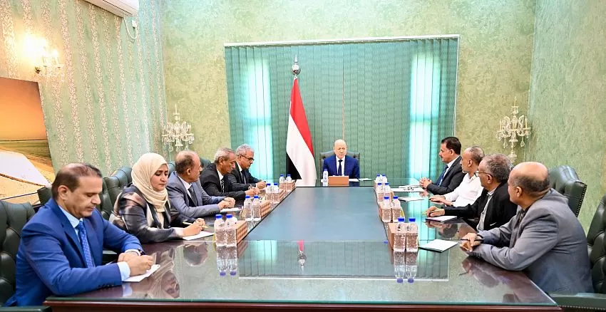 اليمن: العليمي يؤكد أن العدالة في تعز ماضية كمسار مؤسسي شامل