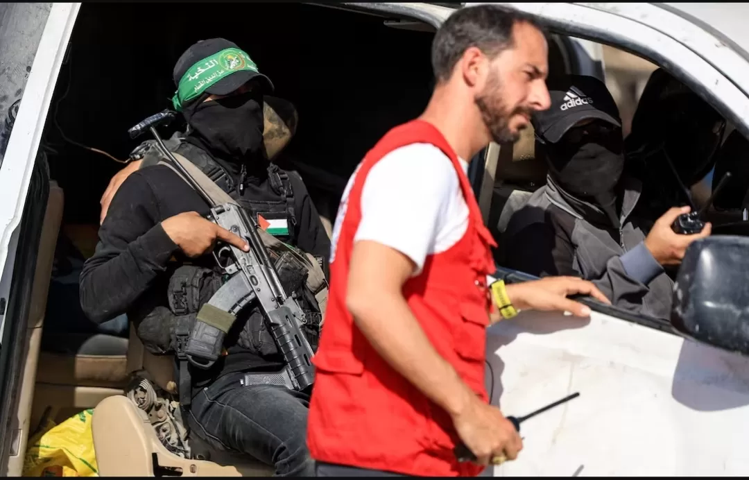 Al-Quds Brigades announces its participation with the Red Cross in searching for the body of a hostage in northern Gaza.