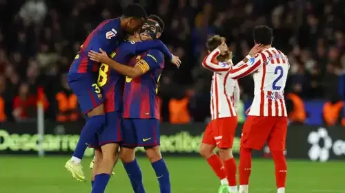 Barcelona turns the tables on Atletico Madrid and achieves a 3-goal victory in La Liga.