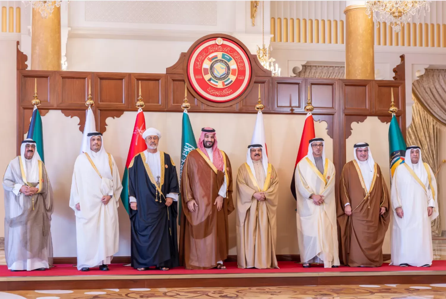 Gulf countries renew their support for the Yemeni Leadership Council and call for a comprehensive political solution.