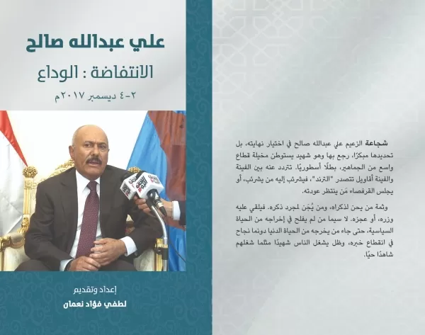 A new book chronicles the final hours in the life of Ali Abdullah Saleh.