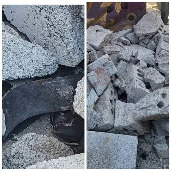 Yemen: Construction load collapse kills two girls and injures a third in Ibb.