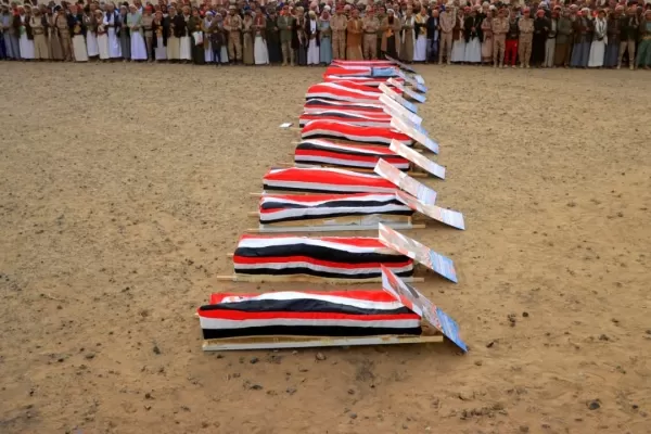 اليمن: مأرب تشهد تشييعًا رسميًا وشعبيًا لجنود حكوميين سقطوا في أحداث حضرموت