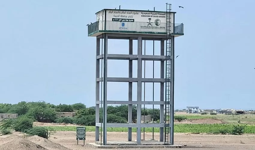 اليمن: ضخ أكثر من مليون و400 ألف لتر مياه ضمن مشروع الإمداد المائي بالحديدة